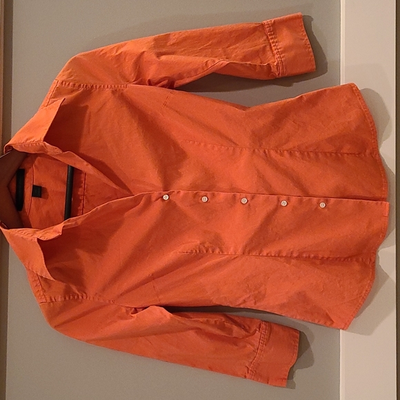 Express Design Studio Shirt / Size XS / Coral (bright) - Picture 1 of 7